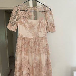 Beautiful Adrianna Papell BHLDN lace Dress